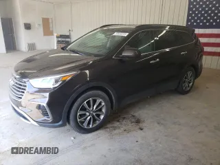 2017 Hyundai Santa Fe SE with VIN KM8SM4HF1HU208143, listed as a Copart auction lot 60285985 with 155,155 mi miles and Clean title. Bid and sale history available at DreamBid. Image 1.
