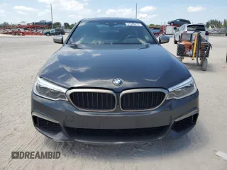 2019 BMW 5 Series M550i xDrive with VIN WBAJB9C56KB288993, listed as a Copart auction lot 57566415 with Not provided miles and Non repairable. Bid and sale history available at DreamBid. Image 5.