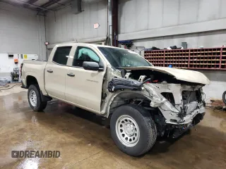 2023 Chevrolet Colorado 2WD Work Truck with VIN 1GCGSBEC5P1170656, listed as a Copart auction lot 63418815 with 13,440 mi miles and Clean title. Bid and sale history available at DreamBid. Image 4.