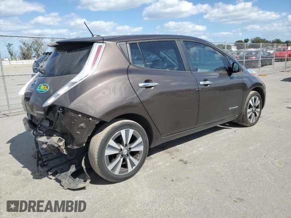 2016 Nissan LEAF S with VIN 1N4BZ0CP2GC301651, listed as a Copart auction lot 74720773 with 68,282 mi miles and . Bid and sale history available at DreamBid. Image 3.