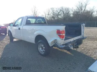 2014 Ford F-150 XL with VIN 1FTNF1CF4EKD17186, listed as a IAAI auction lot 41785115 with 223,245 mi miles. Bid and sale history available at carsss.com. Image 3.