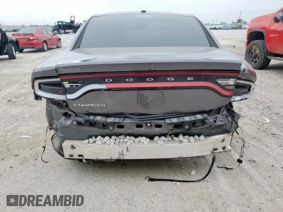 2019 Dodge Charger SXT with VIN 2C3CDXBGXKH711759, listed as a Copart auction lot 51362245 with 118,629 mi miles and Salvage Title. Bid and sale history available at DreamBid. Image 6.