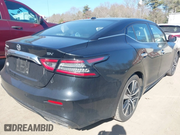 2021 Nissan Maxima SV with VIN 1N4AA6CV1MC513733, listed as a IAAI auction lot 41804923 with 75,570 mi miles and . Bid and sale history available at DreamBid. Image 4.