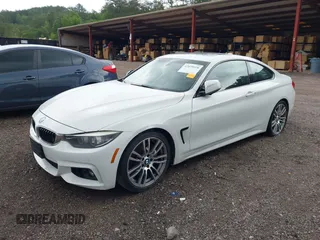 2018 BMW 4 Series 430i with VIN WBA4W3C56JAB87233, listed as a IAAI auction lot 42079528 with 104,991 mi miles and . Bid and sale history available at DreamBid. Image 2.