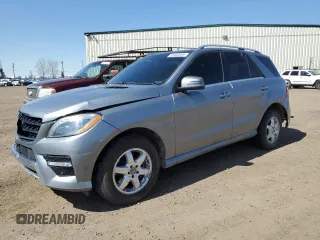 2014 Mercedes-Benz M 350 with VIN 4JGDA2EB6EA333756, listed as a Copart auction lot 55463035 with 246,819 mi miles and Salvage Title. Bid and sale history available at DreamBid. Image 1.