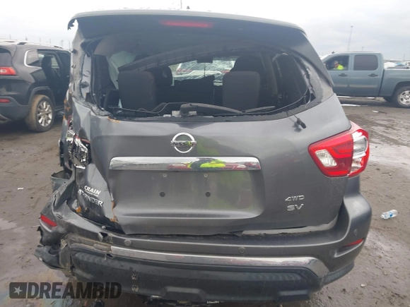 2018 Nissan Pathfinder SL with VIN 5N1DR2MM2JC645941, listed as a IAAI auction lot 41117695 with 1 mi miles. Bid and sale history available at carsss.com. Image 15.