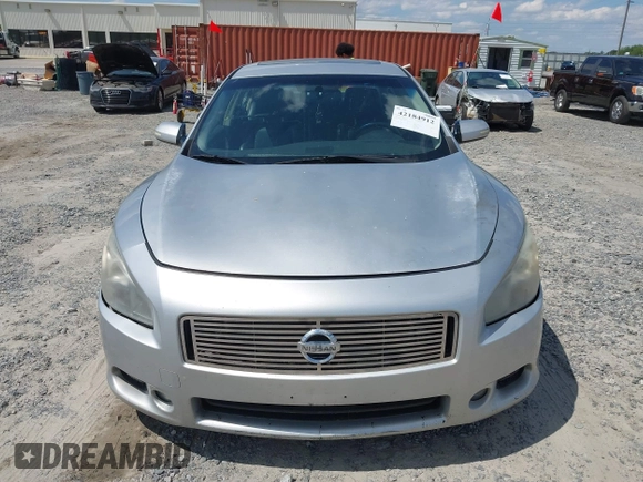 2009 Nissan Maxima S with VIN 1N4AA51E39C822835, listed as a IAAI auction lot 42184912 with 186,131 mi miles and . Bid and sale history available at DreamBid. Image 6.