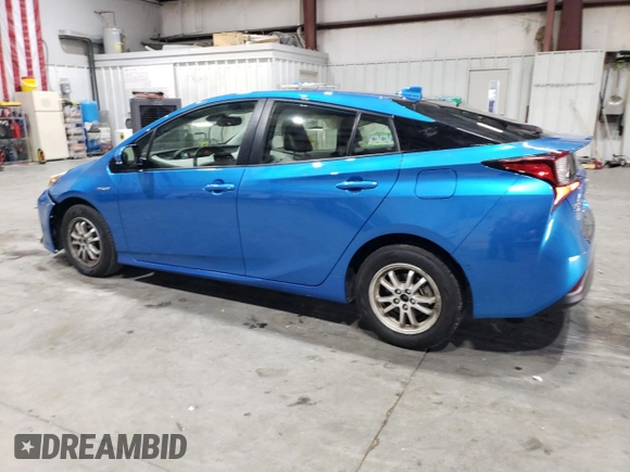 2020 Toyota Prius LE with VIN JTDL9RFU9L3019067, listed as a Copart auction lot 76759424 with 58,028 mi miles and Salvage Title. Bid and sale history available at DreamBid. Image 2.