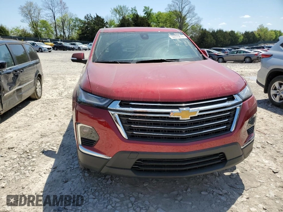 2022 Chevrolet Traverse LT Leather with VIN 1GNERHKWXNJ112857, listed as a Copart auction lot 50095814 with 25,105 mi miles. Bid and sale history available at carsss.com. Image 5.