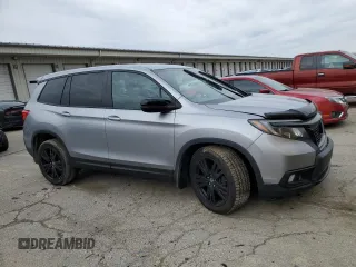 2019 Honda Passport Sport z VIN 5FNYF7H29KB009770, wystawiony jako Copart lot #45172105 z przebiegiem 70 272 mil mil oraz Szkody całkowita. Historia ofert i sprzedaży dostępna na DreamBid. Obrazek 4.