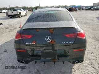 2022 Mercedes-Benz CLA 35 AMG with VIN W1K5J5BB2NN272578, listed as a Copart auction lot 42485465 with 28,671 mi miles and Salvage Title. Bid and sale history available at DreamBid. Image 6.