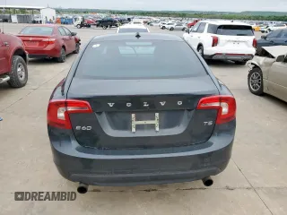 2013 Volvo S60 T5 Premier with VIN YV1612FS0D1216582, listed as a Copart auction lot 51782885 with 174,124 mi miles and Salvage Title. Bid and sale history available at carsss.com. Image 6.