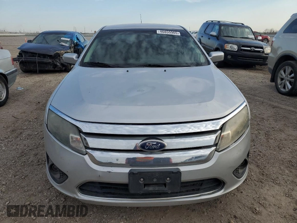 2010 Ford Fusion SE with VIN 3FAHP0HG3AR346244, listed as a Copart auction lot 46855905 with 136,124 mi miles and Salvage Title. Bid and sale history available at carsss.com. Image 5.