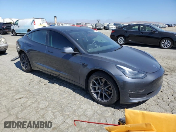 2023 Tesla Model 3 с VIN 5YJ3E1EA3PF385278, выставлен на аукционе Copart как лот 61025115 с пробегом 38 933 миль миль и Списание • Salvage title. История ставок и продаж доступна на DreamBid. Изображение 4.
