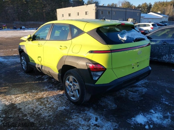 2024 Hyundai Kona SE with VIN KM8HACAB9RU075346, listed as a IAAI auction lot 41411235 with NaN miles. Bid and sale history available at carsss.com. Image 3.