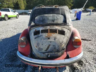 1973 Volkswagen Beetle with VIN 1532621381, listed as a Copart auction lot 76467054 with Not Provided miles and Salvage Title. Bid and sale history available at DreamBid. Image 6.