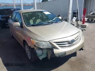 2013 Toyota Corolla L with VIN 5YFBU4EE2DP212354, listed as a IAAI auction lot 42023008 with 193,833 mi miles and . Bid and sale history available at DreamBid. Image 1.