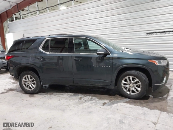 2019 Chevrolet Traverse LT Cloth with VIN 1GNEVGKW7KJ111442, listed as a IAAI auction lot 41356321 with 153,940 mi miles. Bid and sale history available at carsss.com. Image 14.