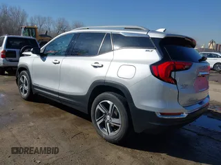 2019 GMC Terrain SLT with VIN 3GKALVEV4KL358841, listed as a IAAI auction lot 41776703 with 56,835 mi miles. Bid and sale history available at carsss.com. Image 3.