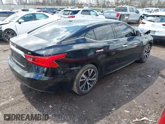 2017 Nissan Maxima SV with VIN 1N4AA6AP0HC373183, listed as a IAAI auction lot 41877877 with 137,478 mi miles and . Bid and sale history available at DreamBid. Image 4.