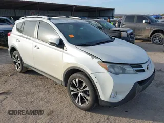 2015 Toyota RAV4 Limited z VIN 2T3YFREV2FW230363, wystawiony jako IAAI lot #41428314 z przebiegiem Nie podano mil oraz . Historia ofert i sprzedaży dostępna na DreamBid. Obrazek 1.