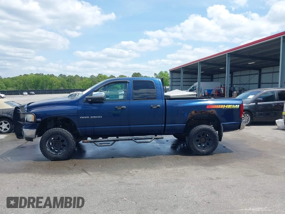 2004 Dodge Ram 2500 SLT with VIN 1D7KU28D24J177641, listed as a IAAI auction lot 42071244 with 248,147 mi miles. Bid and sale history available at carsss.com. Image 14.