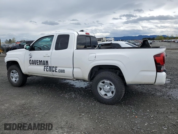2022 Toyota Tacoma SR z VIN 3TYRX5GN9NT041754, wystawiony jako Copart lot #49740135 z przebiegiem 50 763 mil mil oraz Szkoda całkowita • Salvage title. Historia ofert i sprzedaży dostępna na DreamBid. Obrazek 2.