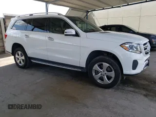 2017 Mercedes-Benz GLS 450 with VIN 4JGDF6EEXHA868385, listed as a Copart auction lot 63715634 with 64,788 mi miles and Salvage Title. Bid and sale history available at DreamBid. Image 4.