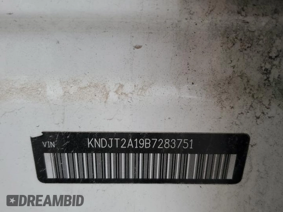 2011 Kia Soul with VIN KNDJT2A19B7283751, listed as a Copart auction lot 51361905 with 0 mi miles and Clean Title. Bid and sale history available at carsss.com. Image 12.