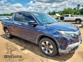 2018 Honda Ridgeline RTL-T with VIN 5FPYK3F6XJB012113, listed as a Copart auction lot 60040285 with 50,956 mi miles and Salvage title. Bid and sale history available at DreamBid. Image 4.