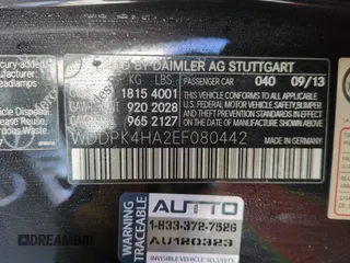 2014 Mercedes-Benz SLK 250 z VIN WDDPK4HA2EF080442, wystawiony jako Copart lot #45159975 z przebiegiem 46 978 mil mil oraz Szkoda całkowita • Salvage title. Historia ofert i sprzedaży dostępna na DreamBid. Obrazek 12.