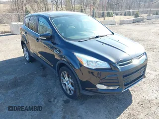 2013 Ford Escape SEL with VIN 1FMCU9HX5DUC58726, listed as a IAAI auction lot 41766493 with 219,093 mi miles. Bid and sale history available at carsss.com. Image 1.
