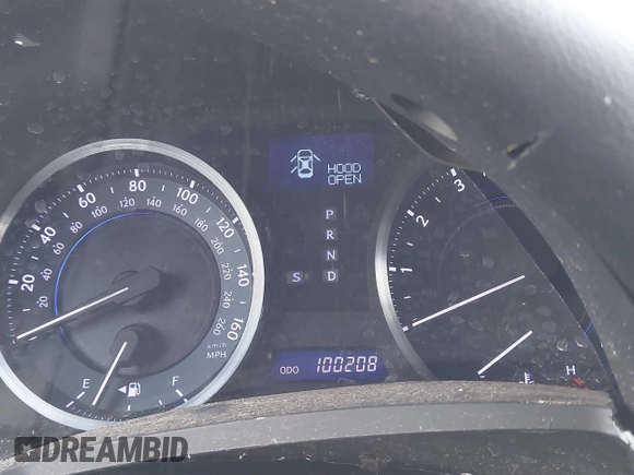 2012 Lexus IS 250 with VIN JTHCF5C29C5060225, listed as a IAAI auction lot 41494116 with 100,208 mi miles and . Bid and sale history available at DreamBid. Image 7.
