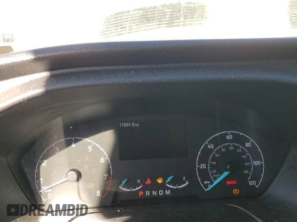 2024 Ford Transit Cargo with VIN 1FTBR3U89RKA32219, listed as a Copart auction lot 43834925 with 11,691 mi miles and Salvage title. Bid and sale history available at DreamBid. Image 9.