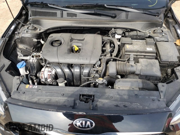 2021 Kia Forte EX with VIN 3KPF54AD6ME281108, listed as a Copart auction lot 38240772 with 34,719 mi miles and Salvage Title. Bid and sale history available at DreamBid. Image 7.