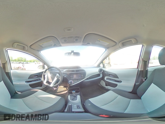 2012 Toyota Prius One z VIN JTDKDTB38C1504459, wystawiony jako Copart lot #59395085 z przebiegiem 108 871 mil mil oraz Szkoda całkowita • Salvage title. Historia ofert i sprzedaży dostępna na DreamBid. Obrazek 15.