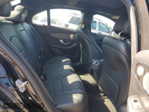 2016 Mercedes-Benz C 300 Luxury with VIN WDDWF4KBXGR121516, listed as a Copart auction lot 65587535 with 163,340 mi miles and Salvage title. Bid and sale history available at DreamBid. Image 10.