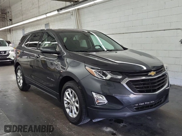 2020 Chevrolet Equinox LT z VIN 2GNAXJEV2L6235318, wystawiony jako IAAI lot #42079327 z przebiegiem 73 042 mil mil oraz . Historia ofert i sprzedaży dostępna na DreamBid. Obrazek 1.