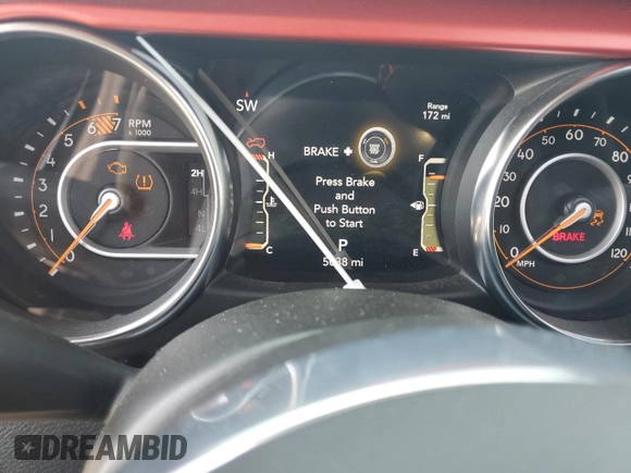 2023 Jeep Wrangler Rubicon с VIN 1C4HJXCG6PW679118, выставлен на аукционе Copart как лот 66469354 с пробегом 5 038 миль миль и Списание • Salvage title. История ставок и продаж доступна на DreamBid. Изображение 9.