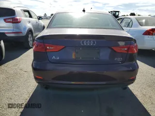 2015 Audi A3 2.0T Premium Plus with VIN WAUEFGFF0F1038059, listed as a Copart auction lot 61135833 with 58,787 mi miles. Bid and sale history available at carsss.com. Image 6.