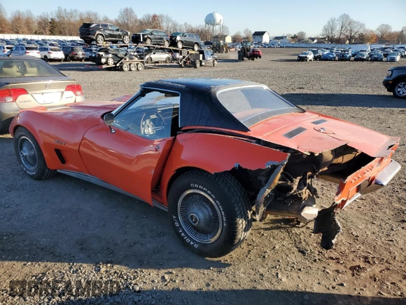 1968 Chevrolet Corvette z VIN 194678S407304, wystawiony jako Copart lot #80236834 z przebiegiem 32 639 mil mil oraz Szkoda całkowita • Salvage title. Historia ofert i sprzedaży dostępna na DreamBid. Obrazek 2.