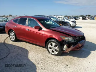 2010 Honda Accord Crosstour EX-L with VIN 5J6TF2H5XAL016997, listed as a Copart auction lot 74963924 with 160,805 mi miles and Salvage Title. Bid and sale history available at carsss.com. Image 4.