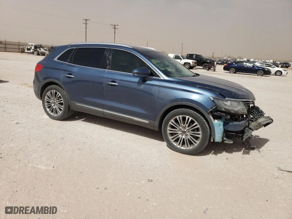 2018 Lincoln MKX Reserve with VIN 2LMPJ6LR8JBL37458, listed as a Copart auction lot 47590475 with 78,446 mi miles and Salvage Title. Bid and sale history available at carsss.com. Image 4.