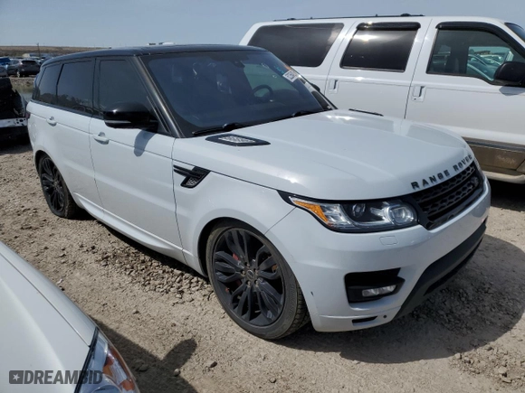 2016 Land Rover Range Rover Sport V8 Dynamic with VIN SALWR2EF8GA569698, listed as a Copart auction lot 52256425 with 125,032 mi miles and Clean Title. Bid and sale history available at carsss.com. Image 4.