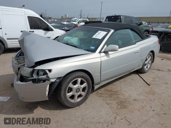 2001 Toyota Solara SE with VIN 2T1FF22PX1C522723, listed as a IAAI auction lot 41730058 with 89,818 mi miles and . Bid and sale history available at DreamBid. Image 2.
