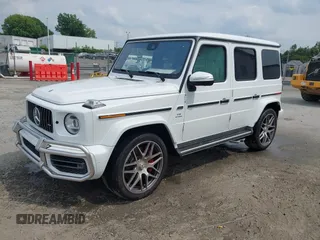 2021 Mercedes-Benz G 63 AMG with VIN W1NYC7HJ9MX417011, listed as a IAAI auction lot 42414126 with 20,226 mi miles and . Bid and sale history available at DreamBid. Image 2.