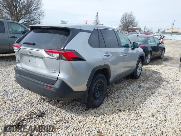 2023 Toyota RAV4 LE with VIN 2T3G1RFV4PW332662, listed as a IAAI auction lot 41938361 with 60,736 mi miles and . Bid and sale history available at DreamBid. Image 4.