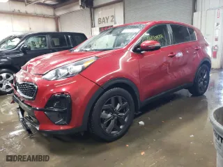 2022 Kia Sportage LX with VIN KNDPM3AC6N7005893, listed as a Copart auction lot 46219805 with 80,152 mi miles and Salvage Title. Bid and sale history available at carsss.com. Image 1.