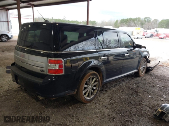 2018 Ford Flex Limited with VIN 2FMGK5D87JBA02782, listed as a IAAI auction lot 41725090 with 138,479 mi miles. Bid and sale history available at carsss.com. Image 4.
