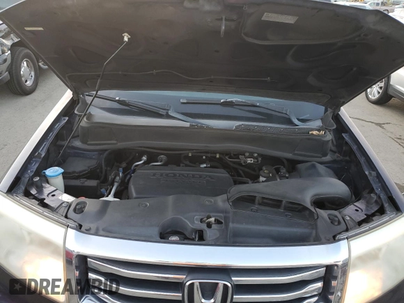 2014 Honda Pilot EX-L with VIN 5FNYF3H73EB003990, listed as a Copart auction lot 86632024 with 134,575 mi miles and Salvage Title. Bid and sale history available at DreamBid. Image 12.